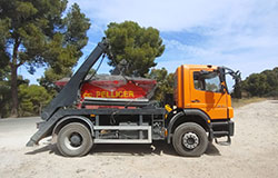 Alquiler de contenedores para escombros de obra