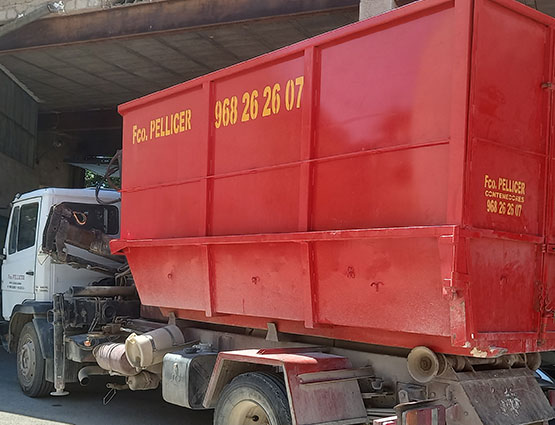 Francisco Pellicer Alquiler de Contenederos en Murcia